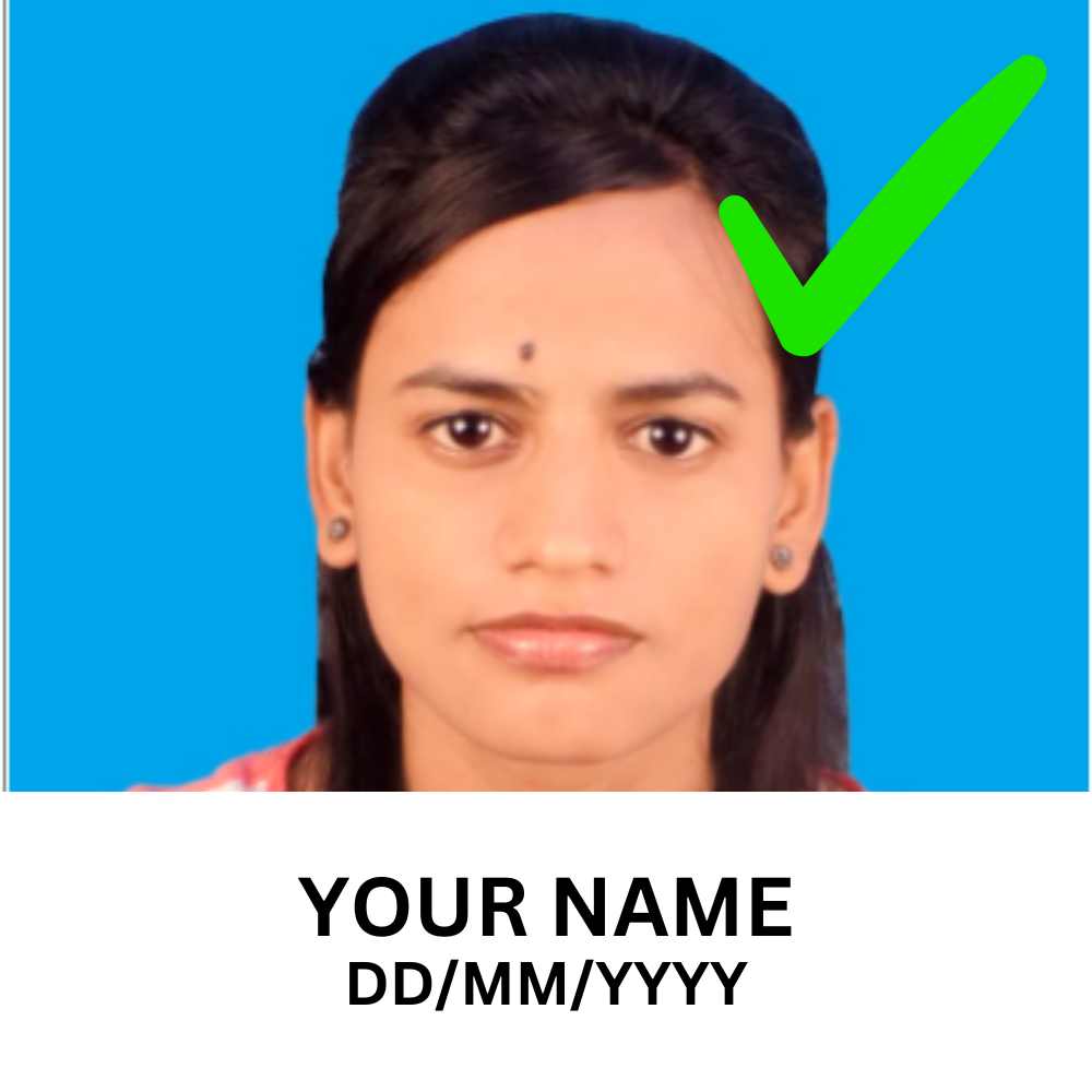 Valid UPSC Photo Sample 